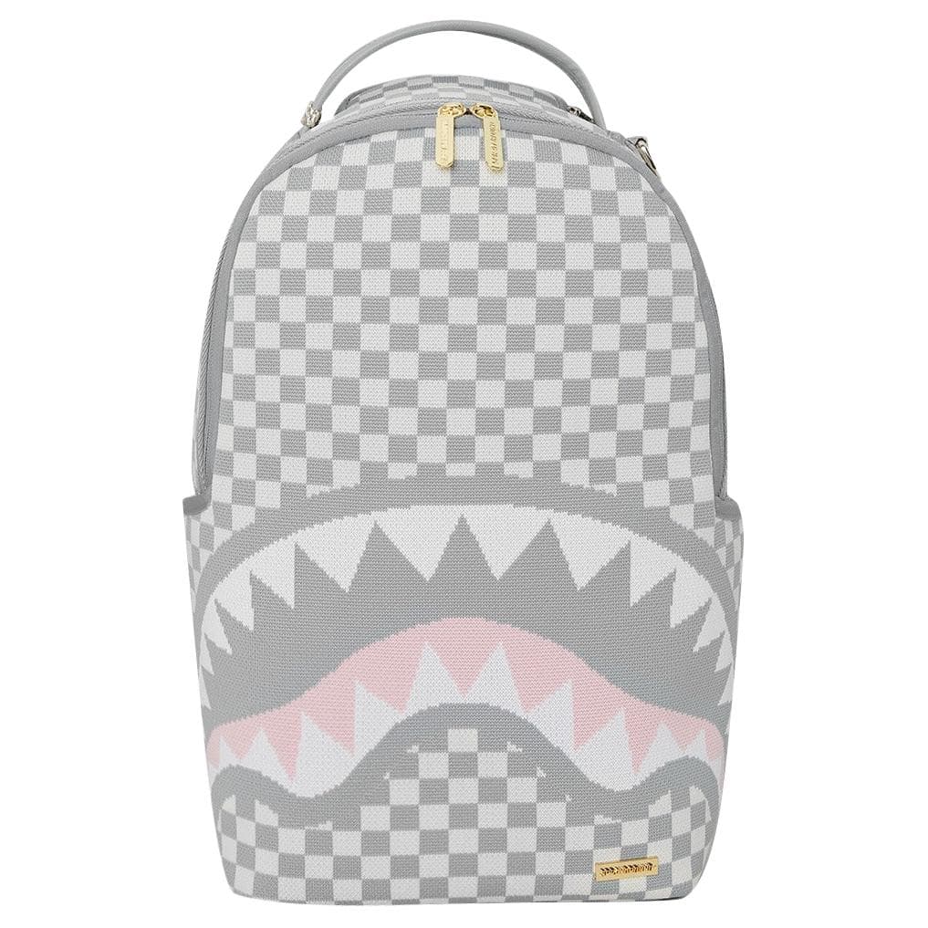 Рюкзак SPRAYGROUND Полиэфирное волокно Рюкзак Обычный (стандартный) Унисекс Серый белый - изображение 1