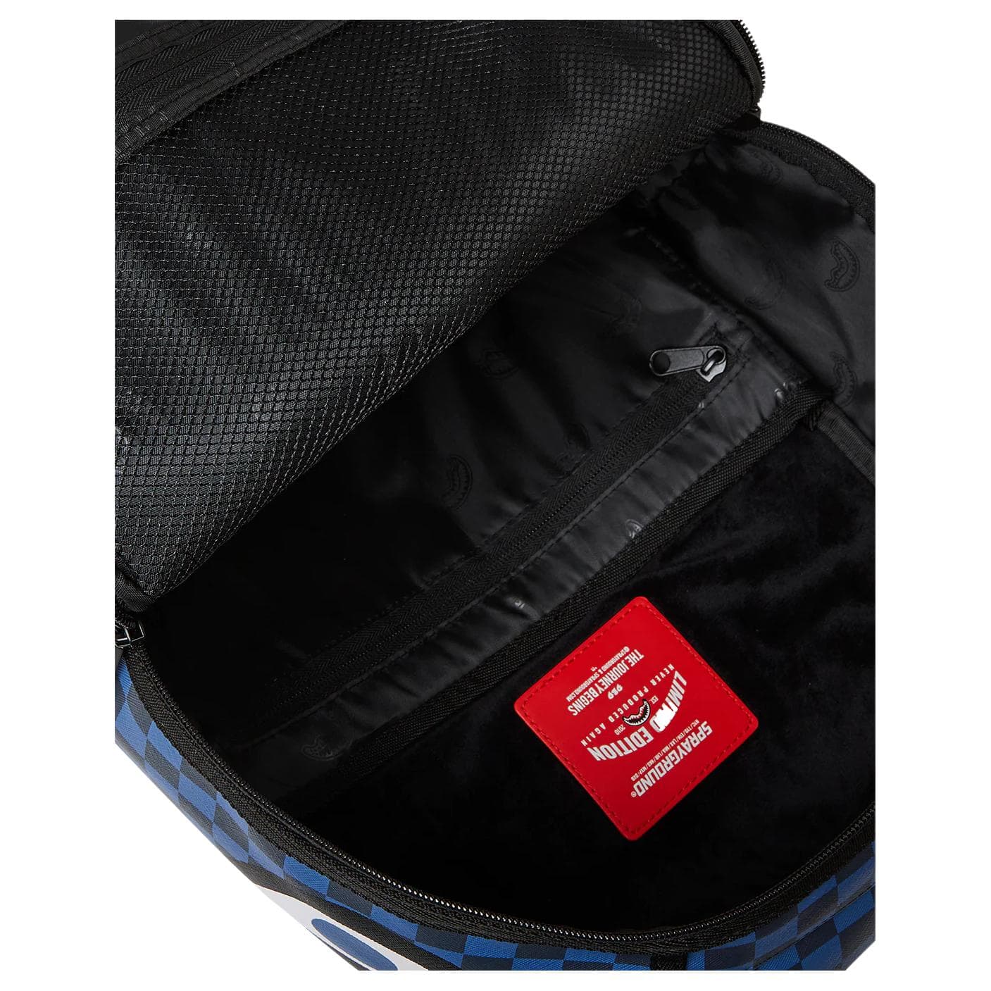 Рюкзак SPRAYGROUND Рюкзак из искусственной кожи стандартный (стандартный) мужской черный и синий - изображение 6