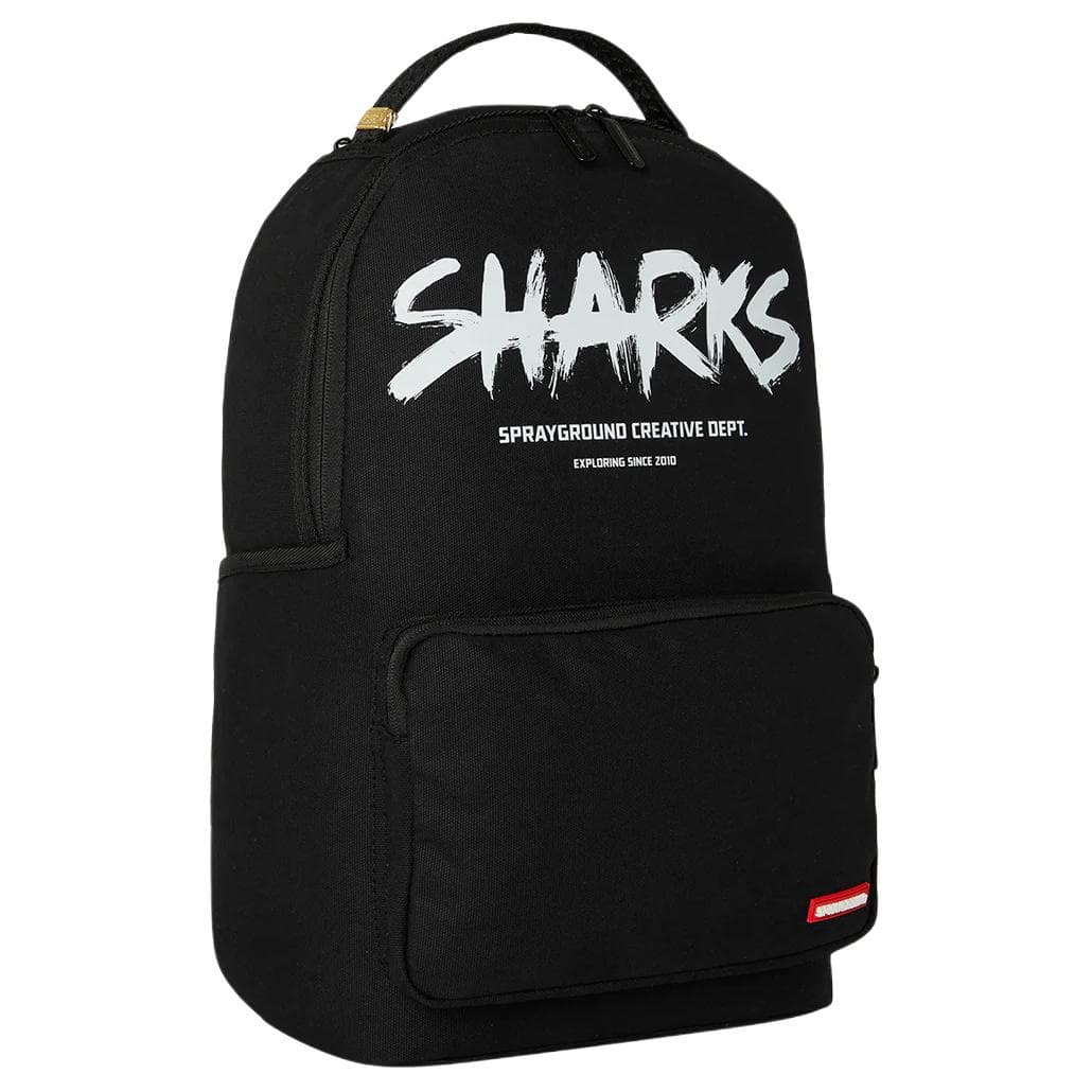 Рюкзак SPRAYGROUND Чистый хлопковый холст Рюкзак Стандартный (Standard) Унисекс Черный - изображение 2