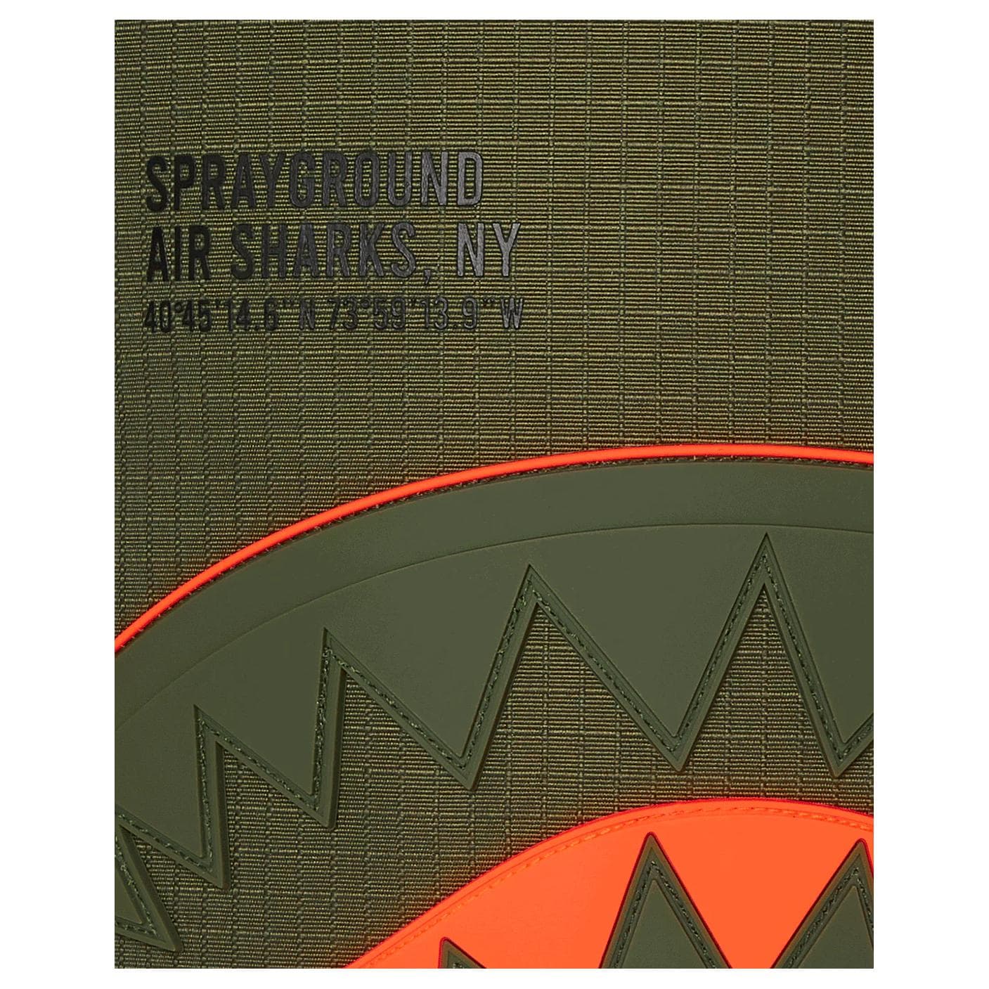 Рюкзак SPRAYGROUND 900D полиэстер текстиль рюкзак стандартный (стандартный) унисекс армейский зеленый - изображение 6