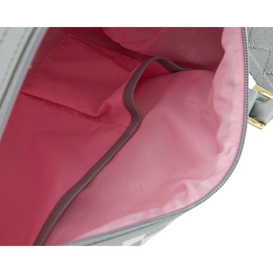 SPRAYGROUND Полиэстеровая ткань Сумка Дорожная сумка Унисекс Серый Белый - изображение 8