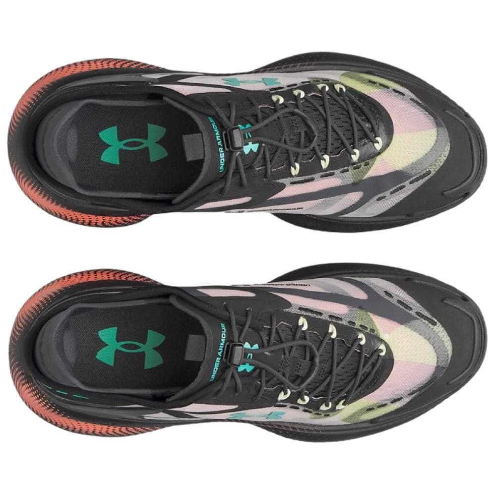 Кроссовки для бега Under Armour Echo Slip Speed Дышащий Лоу-топы TRAINING RUNNING Обувь Унисекс Черно-розовый - изображение 4