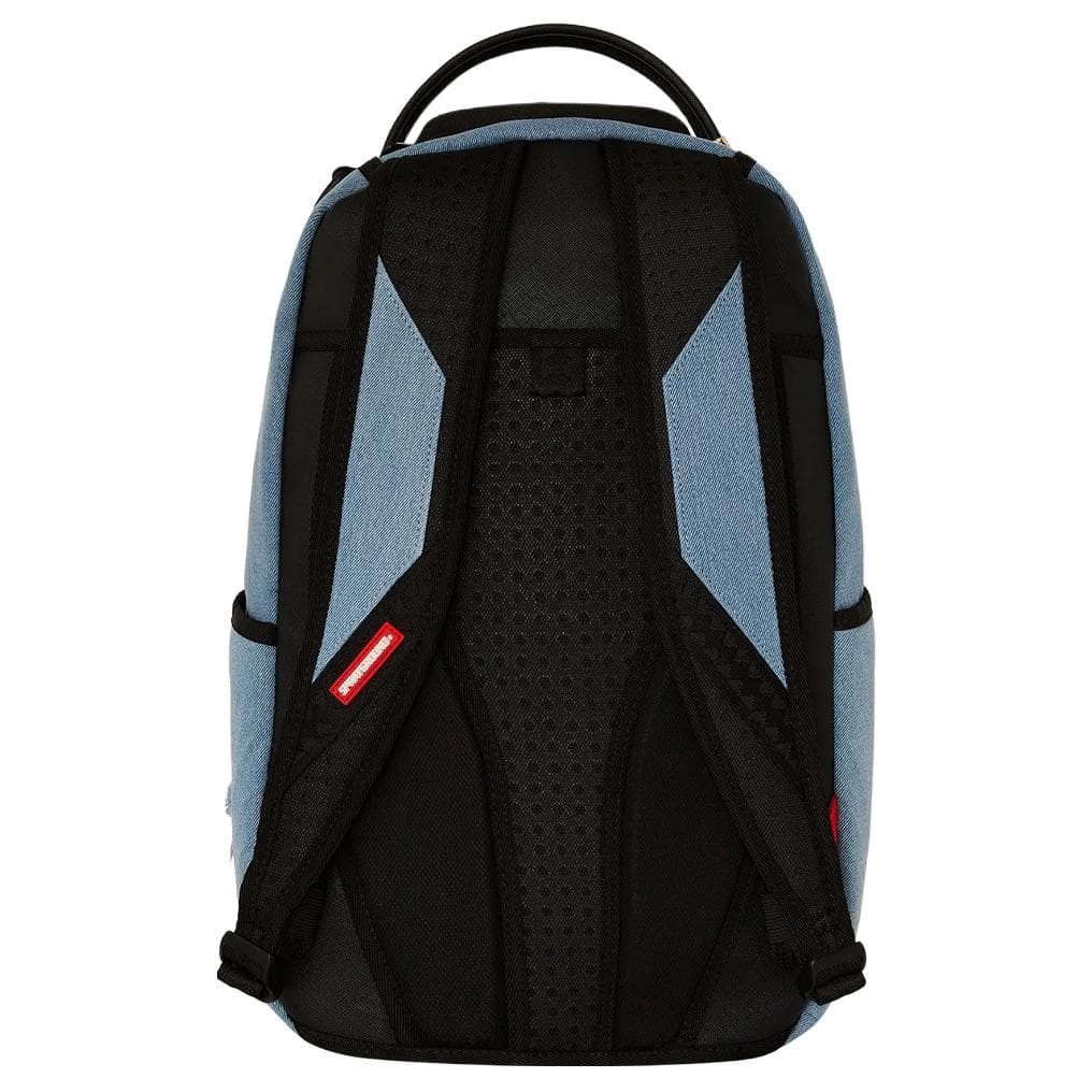 Рюкзак SPRAYGROUND Хлопковый рюкзак стандартный (обычный) унисекс джинсовый синий - изображение 5