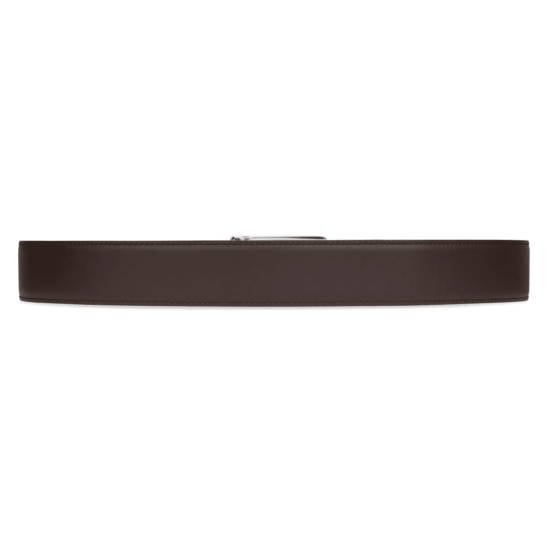 Ремень GUCCI Square G Smooth Buckle Reversible Belt Black Brown 3.5cm - изображение 5