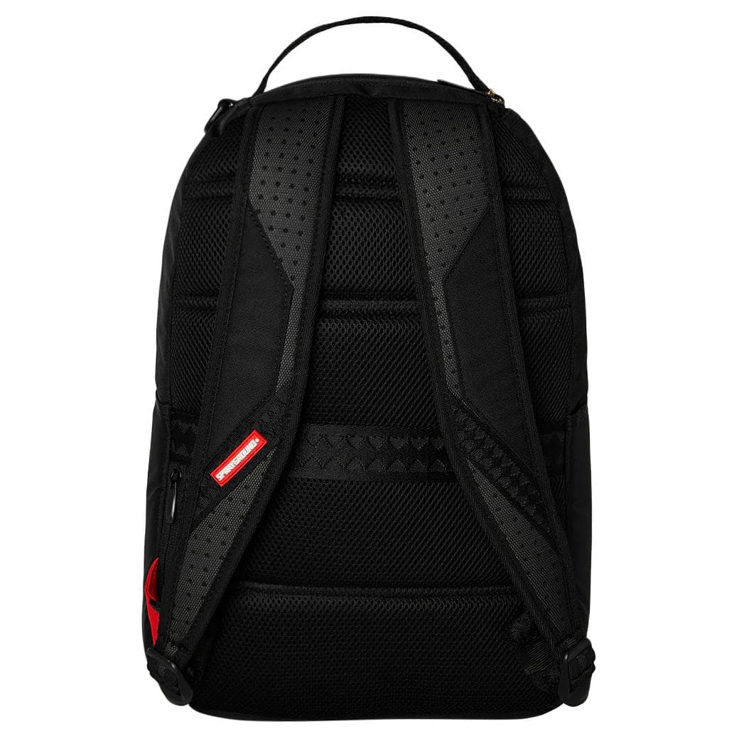 Рюкзак SPRAYGROUND Чистый хлопковый холст Рюкзак Стандартный (Standard) Унисекс Черный - изображение 5