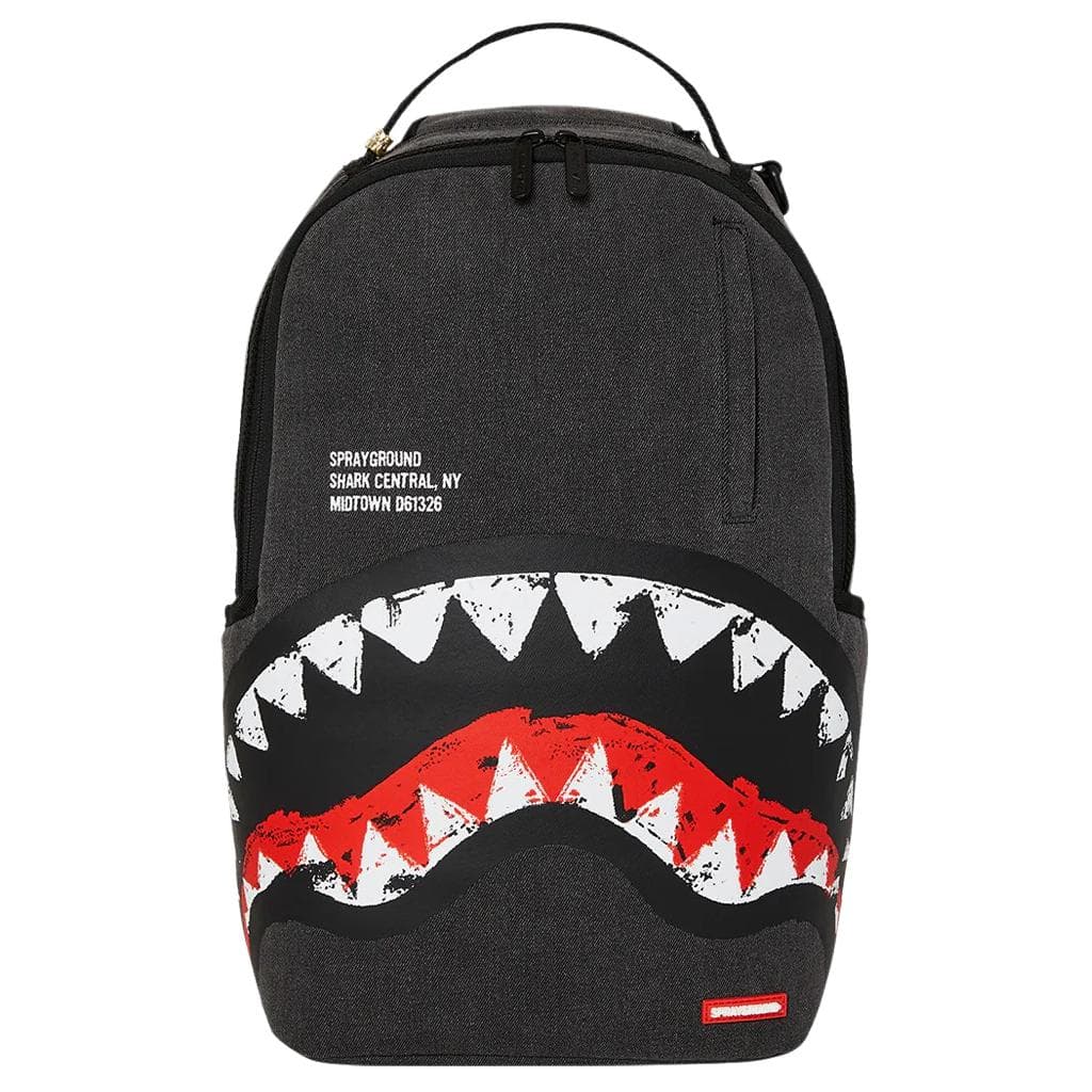 Рюкзак SPRAYGROUND Хлопковый рюкзак стандартный (обычный) унисекс черный - изображение 1