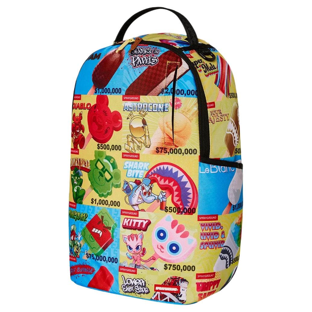 Рюкзак SPRAYGROUND Полиэстер Рюкзак Стандартный (Стандартный) Унисекс Многоцветный - изображение 4
