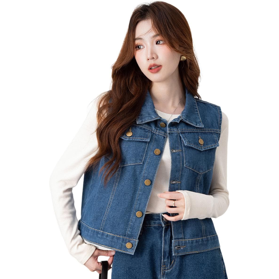 JEANSWEST Женские жилеты - изображение 3