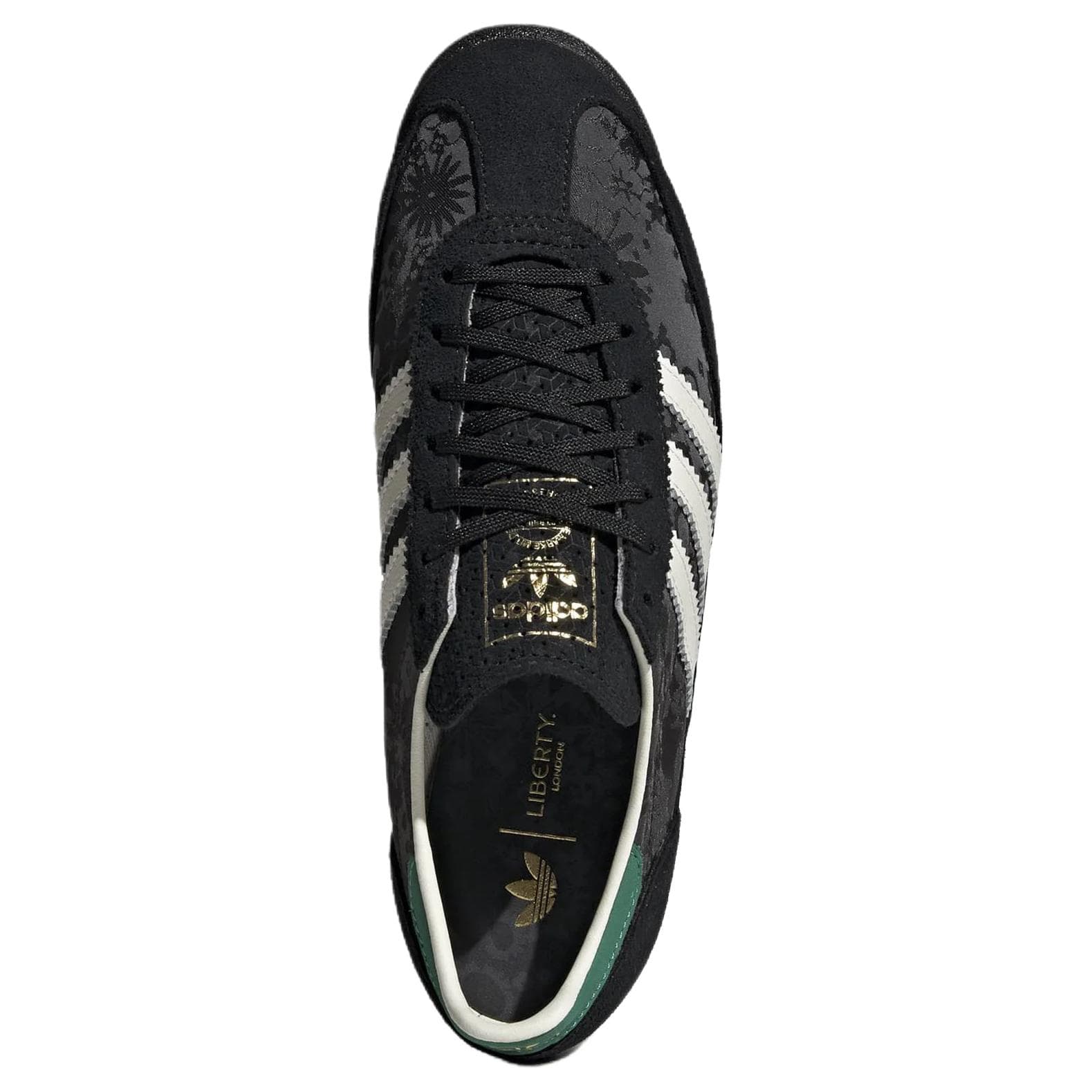 Кроссовки Liberty London X adidas originals SL 72 OG Повседневная обувь Женская Черная - изображение 3