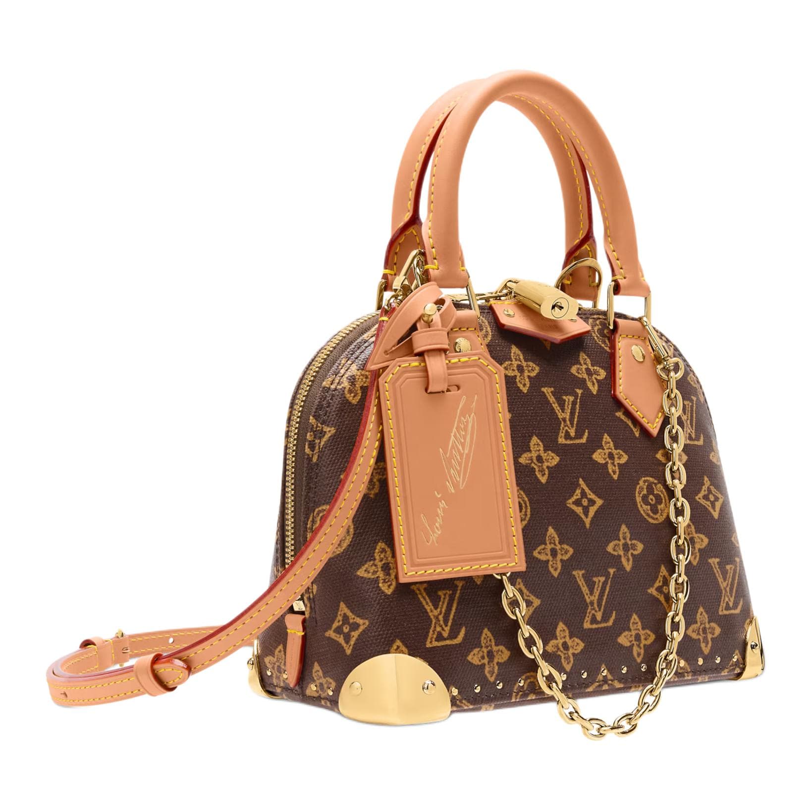Сумка LOUIS VUITTON Alma TRUNK BB - изображение 2