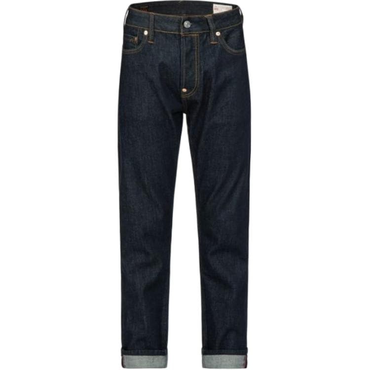 Штаны EVISU Blue Men's Jeans EVISU Синий Мужские Джинсы - изображение 3