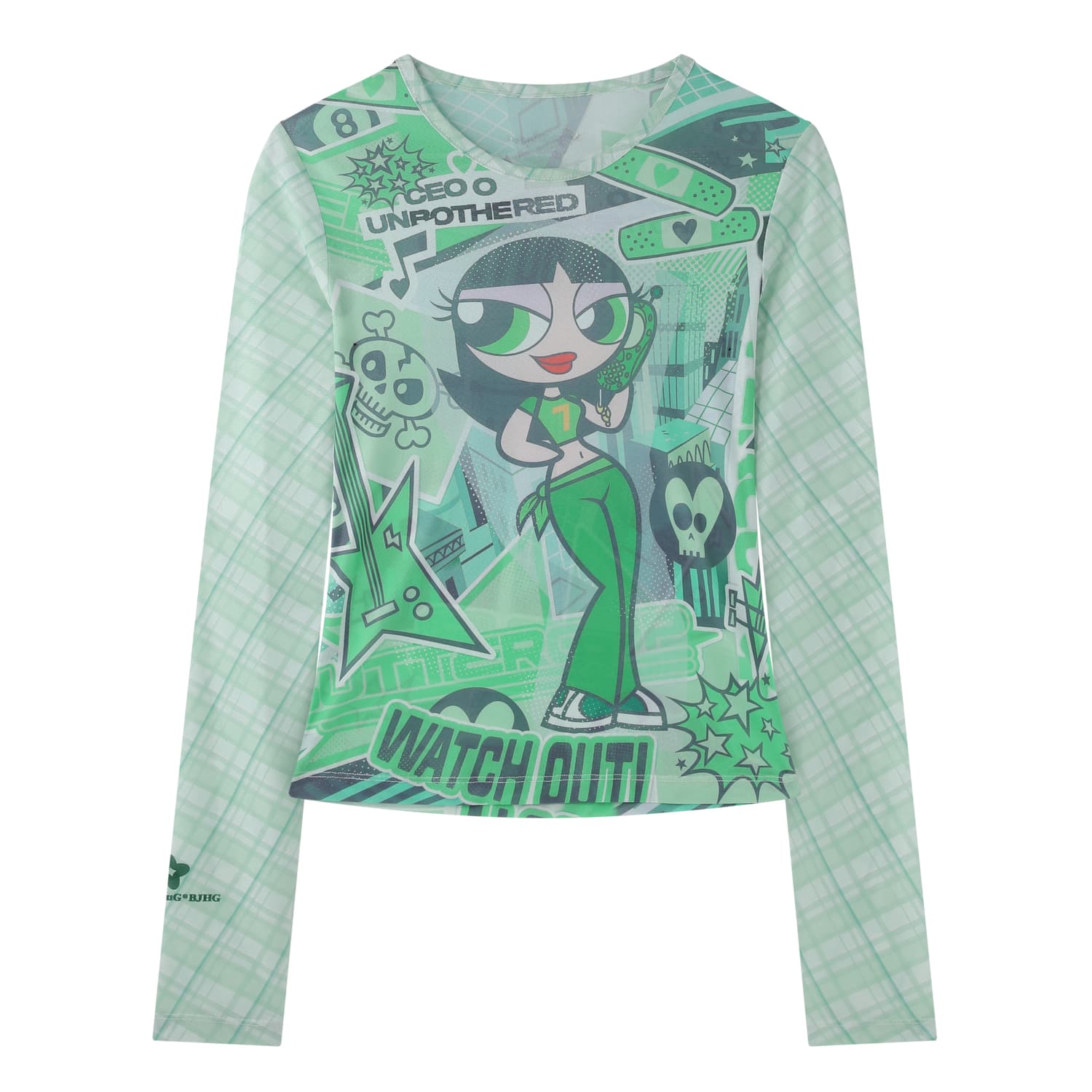 Футболка BJHG The Powerpuff Girls Collaboration Женские футболки T - изображение 5
