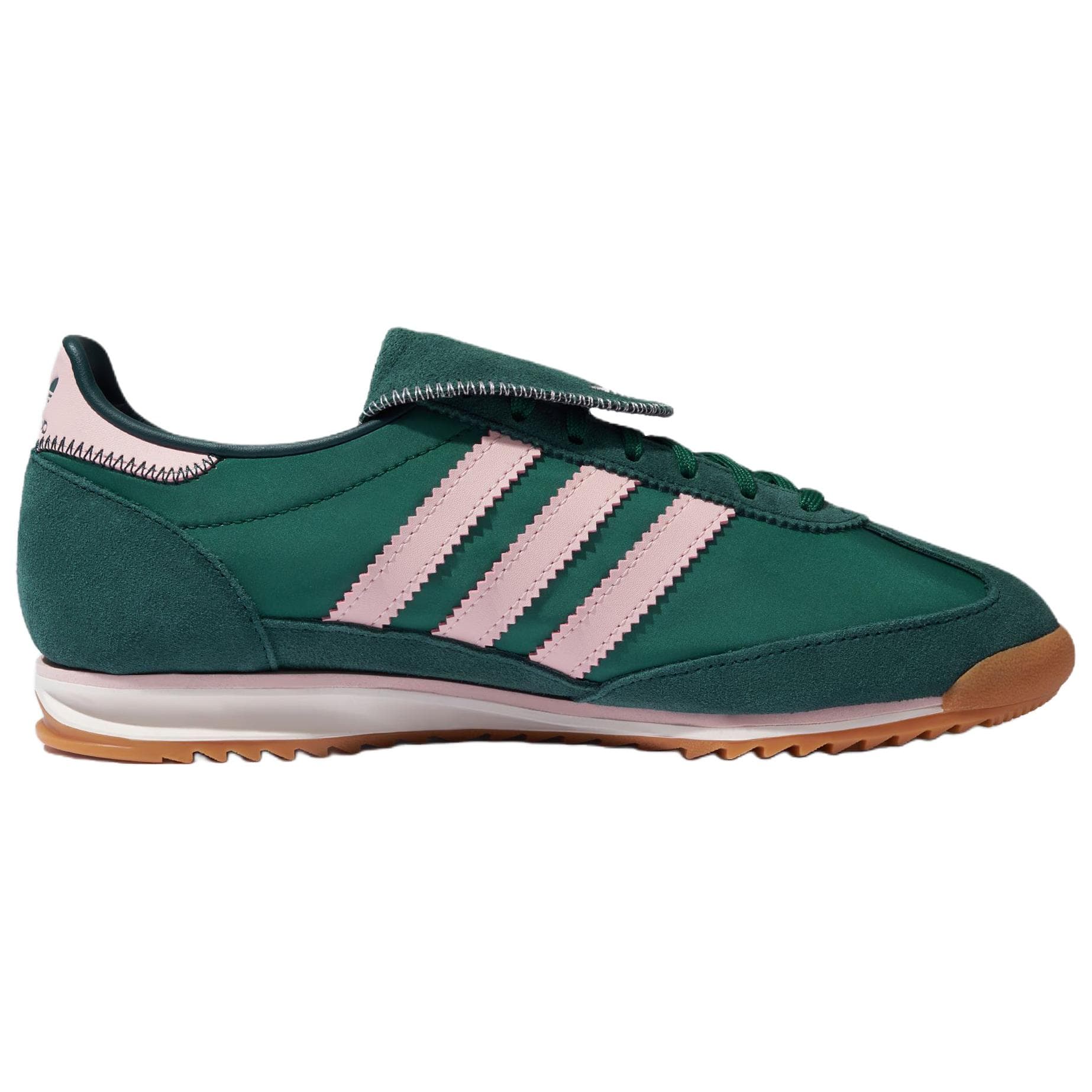 Кроссовки Adidas Originals SL 72 OG Low Топ Повседневная обувь Унисекс Лесной зеленый - изображение 2