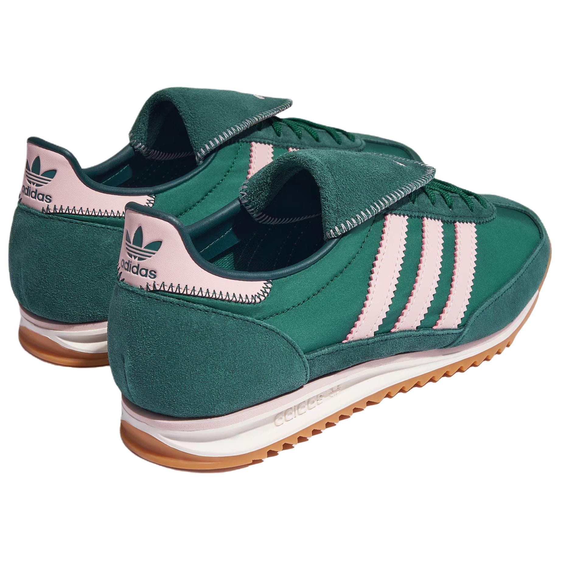Кроссовки Adidas Originals SL 72 OG Low Топ Повседневная обувь Унисекс Лесной зеленый - изображение 4