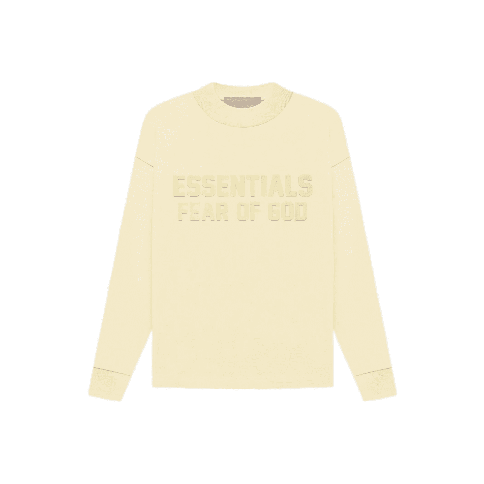 Футболка Fear of God Essentials FW22 Kids Ls Tee Canary T - изображение 1