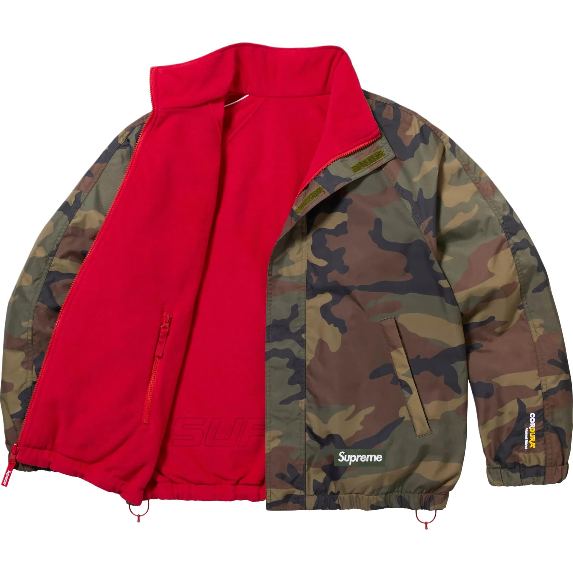 Куртка Supreme X POLARTEC FW25 WEEK19 Двусторонняя дорожная куртка унисекс - изображение 4