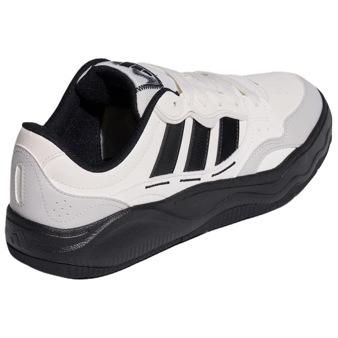 Кроссовки Adidas LITE SHUFFLE Low Топ Скейтборд Обувь Унисекс Белый черный - изображение 4