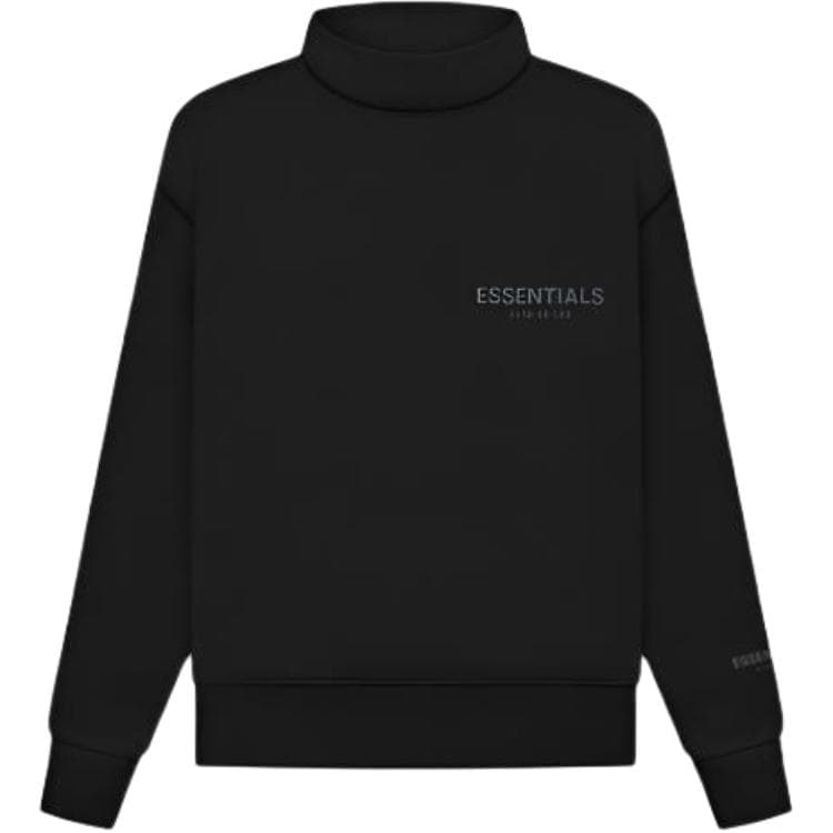 Fear of God Essentials FW21 Kids Pullover Mockneck Stretch Limo Logo - изображение 1