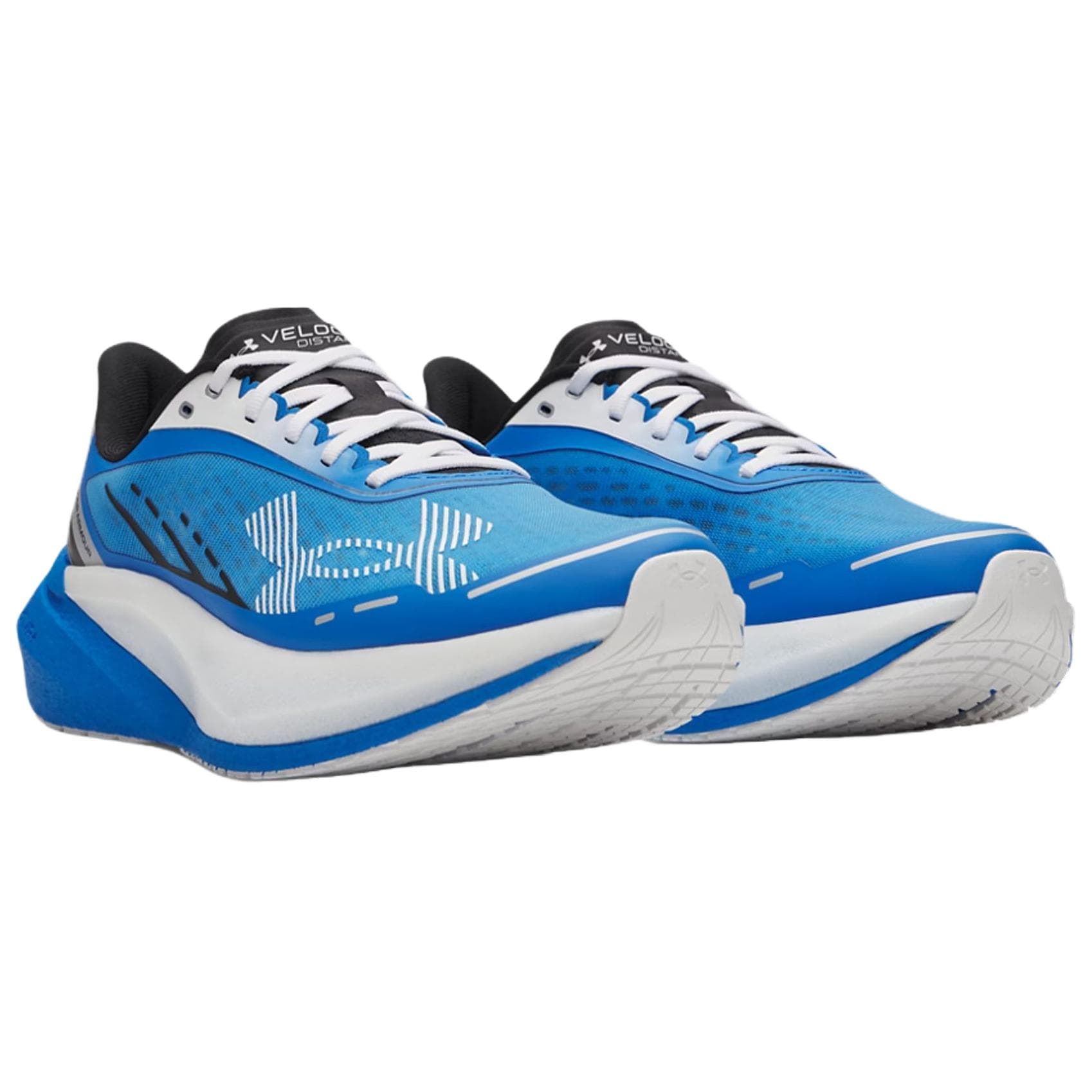 Кроссовки для бега Under Armour Velociti Дышащий Беговые кроссовки Мужской Сине-белый - изображение 3