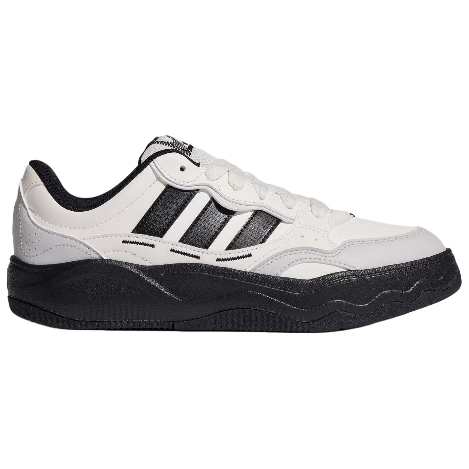 Кроссовки Adidas LITE SHUFFLE Low Топ Скейтборд Обувь Унисекс Белый черный - изображение 2
