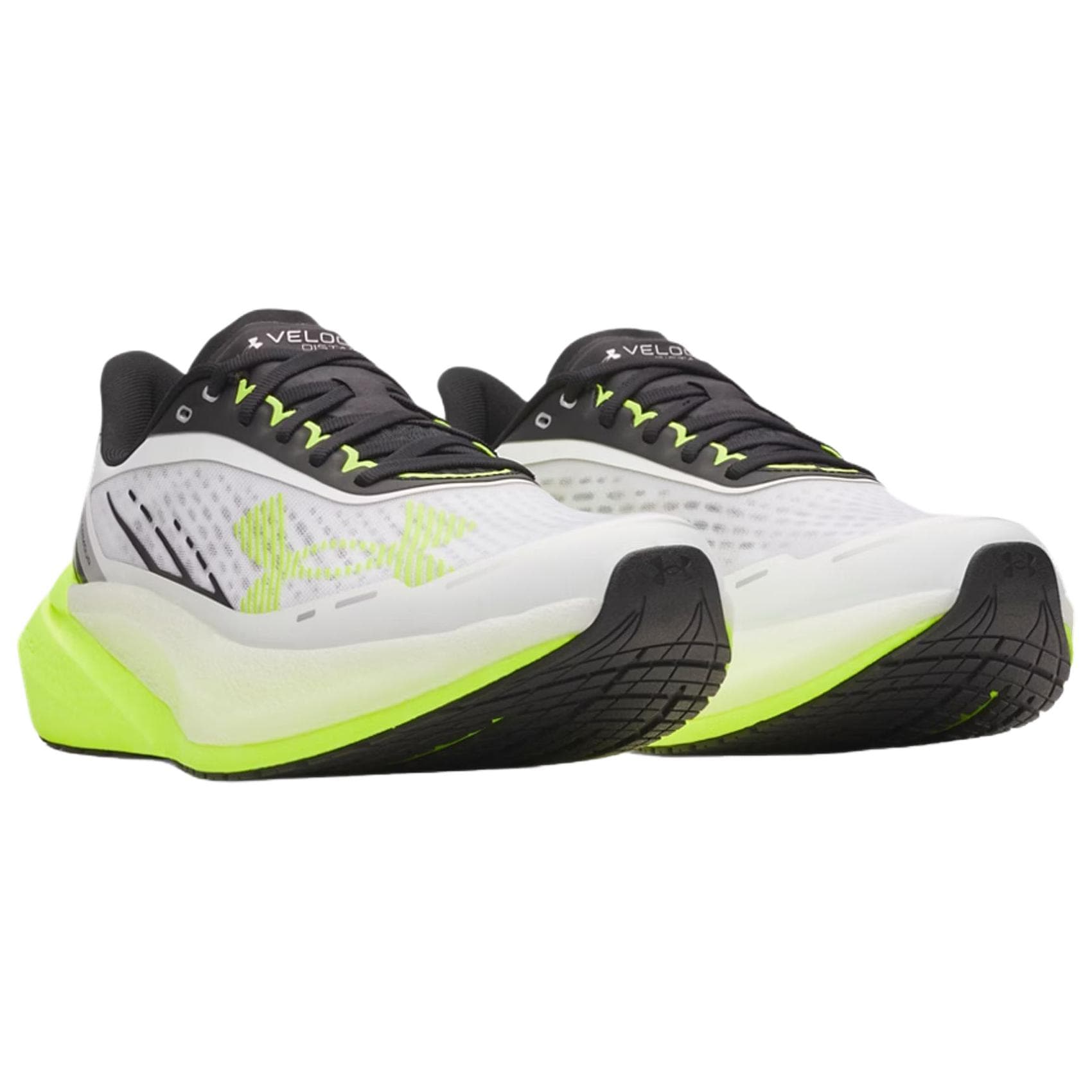 Кроссовки для бега Under Armour Velociti Дышащие Беговые Кроссовки Мужские Белый Желтый Черный - изображение 3