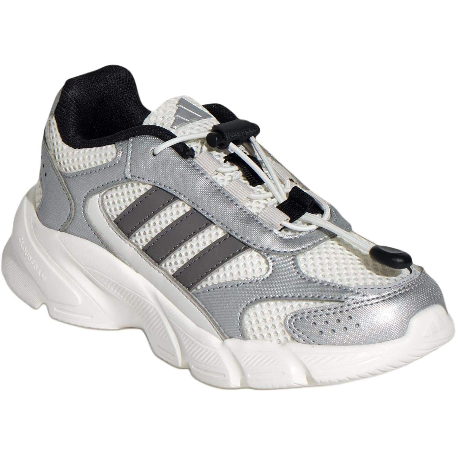 Кроссовки Adidas CRAZYCHAOS 2000 Low Топ Детские Лайфстайл Обувь Металлический Серебристый Малыш - изображение 3