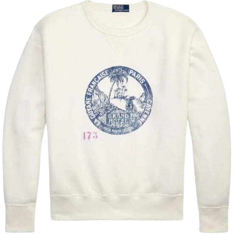 Худи Polo Ralph Lauren Толстовка Винтажная версия Мужская Белая - изображение 1