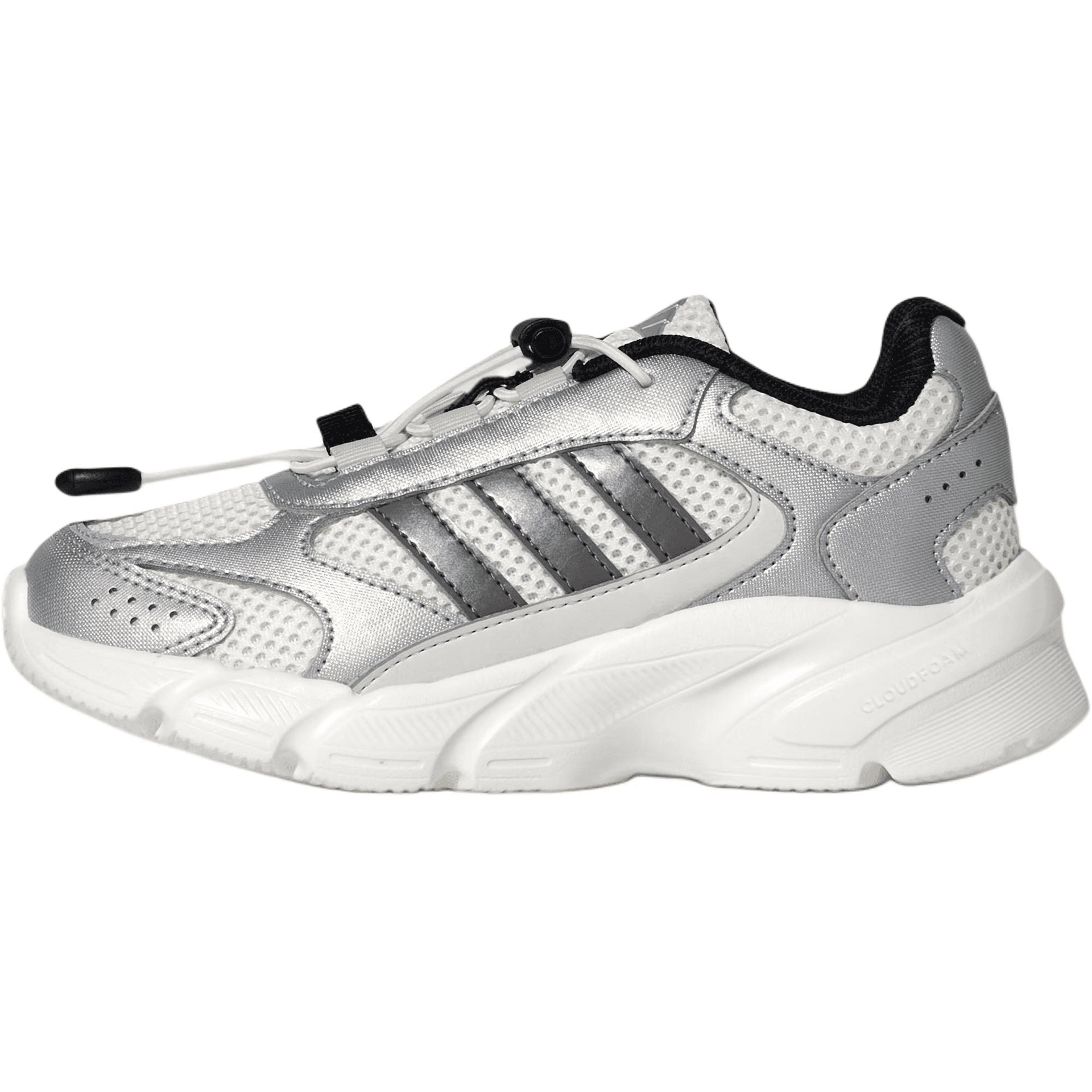 Кроссовки Adidas CRAZYCHAOS 2000 Low Топ Детские Лайфстайл Обувь Металлический Серебристый Малыш - изображение 1