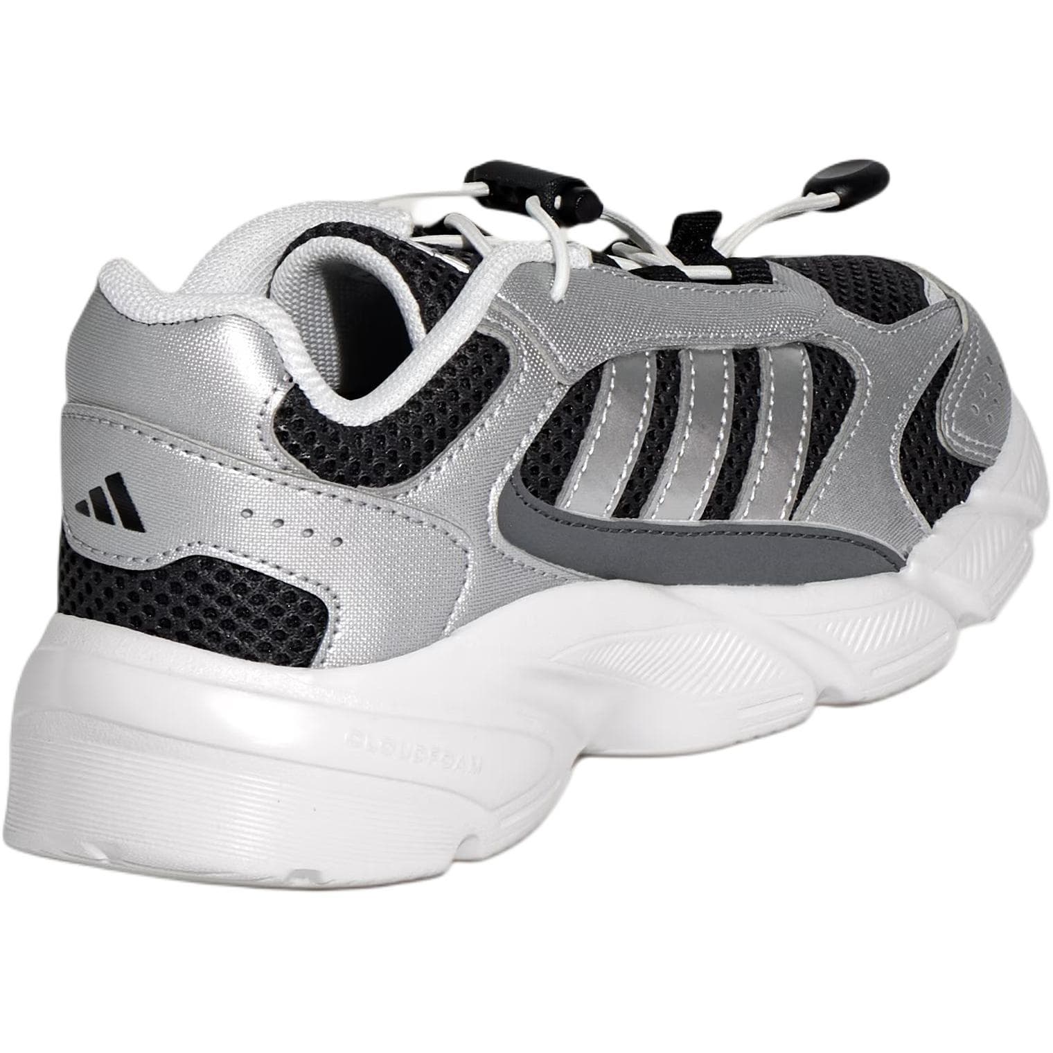 Кроссовки Adidas CRAZYCHAOS 2000 Ткань Low Топ Kids Lifestyle Shoes Серебристo-черный Детский - изображение 4