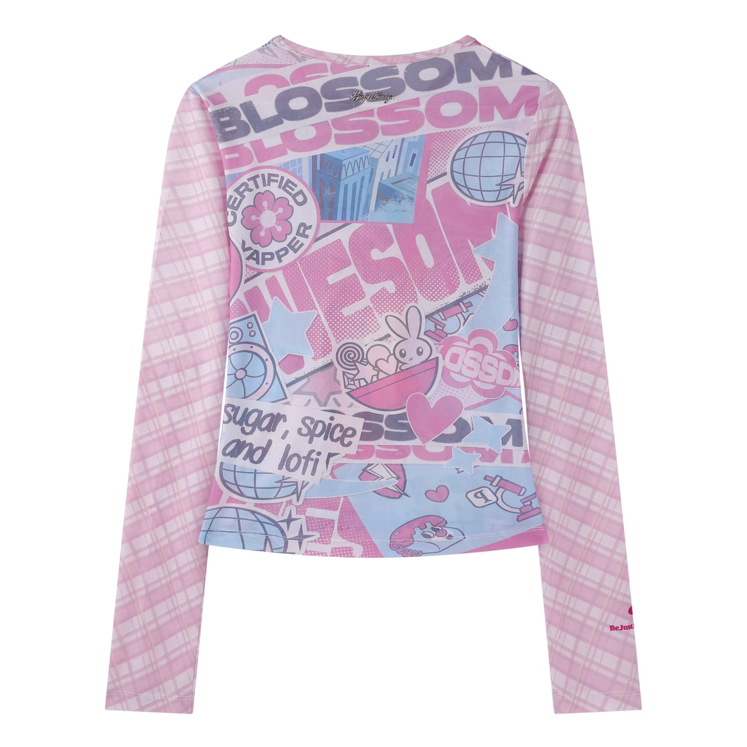 Футболка BJHG The Powerpuff Girls Collaboration Женские футболки T - изображение 4