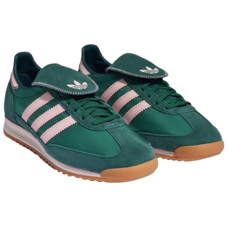 Кроссовки Adidas Originals SL 72 OG Low Топ Повседневная обувь Унисекс Лесной зеленый - изображение 3
