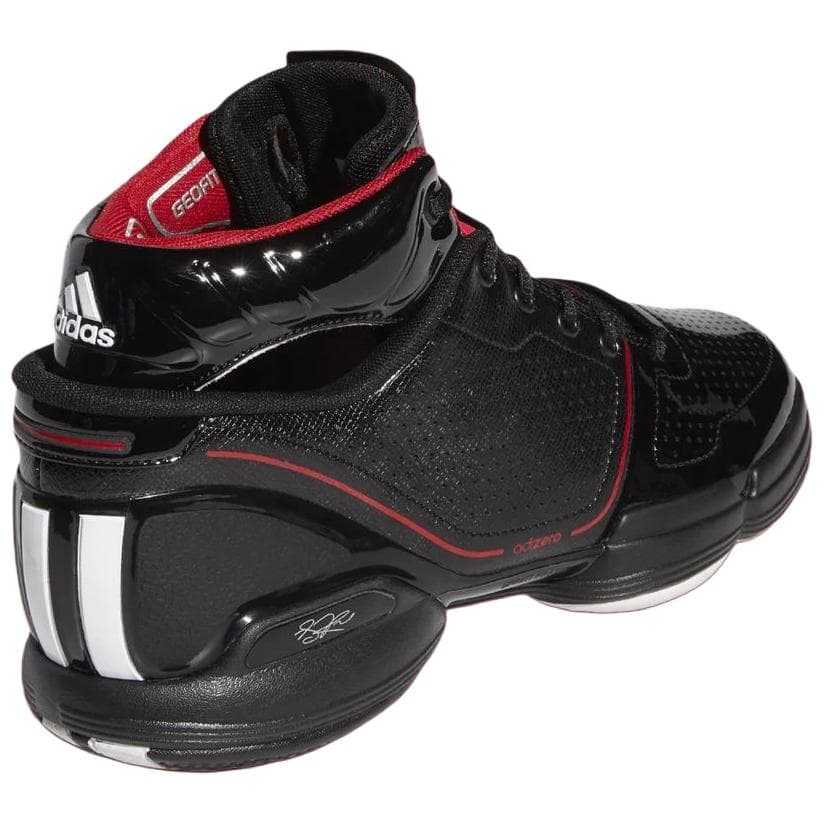 Кроссовки для баскетбола Adidas adiZero Rose 1 Дышащие Баскетбольные Кроссовки Мужские Черные Красные 2026 Выпуск - изображение 4