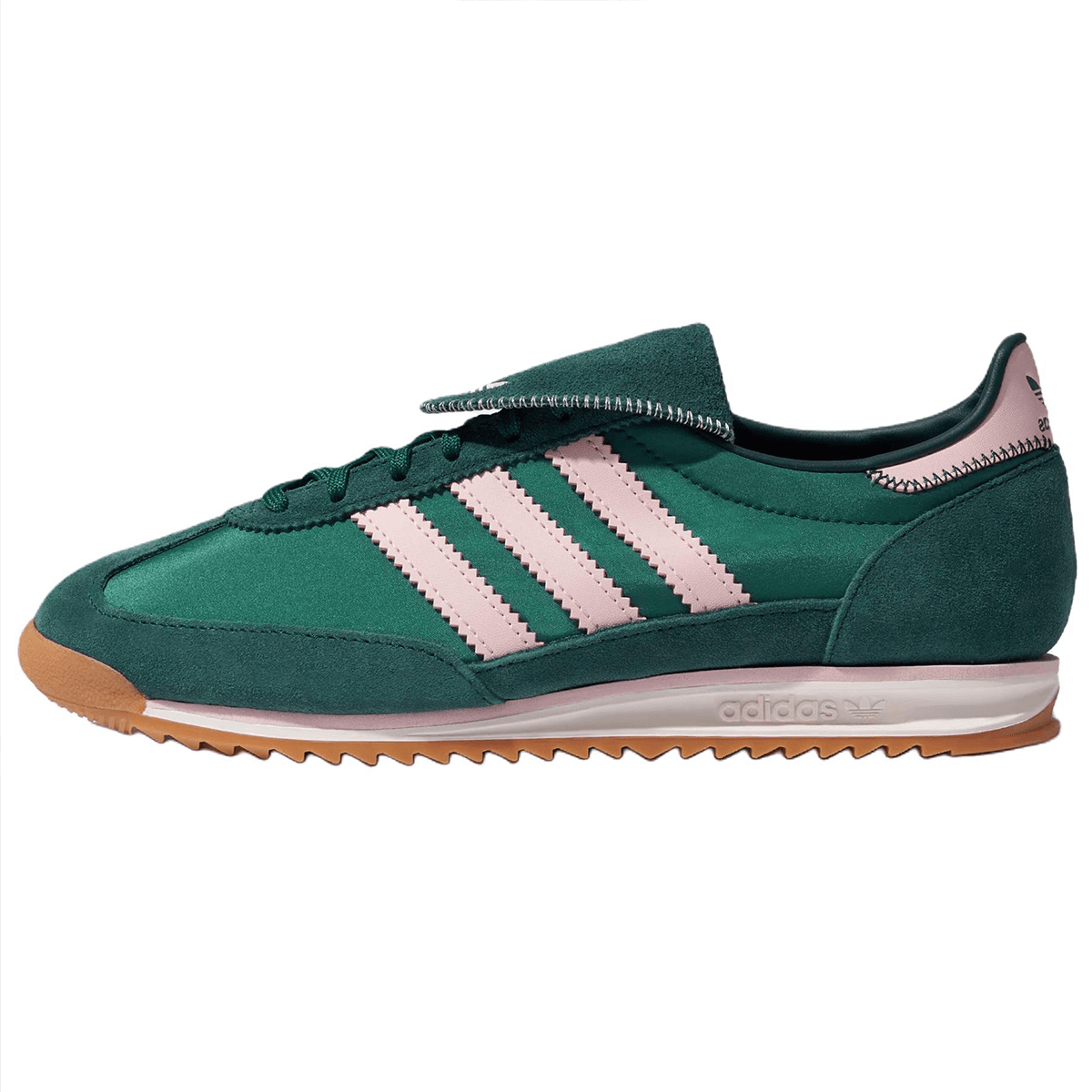 Кроссовки Adidas Originals SL 72 OG Low Топ Повседневная обувь Унисекс Лесной зеленый - изображение 1