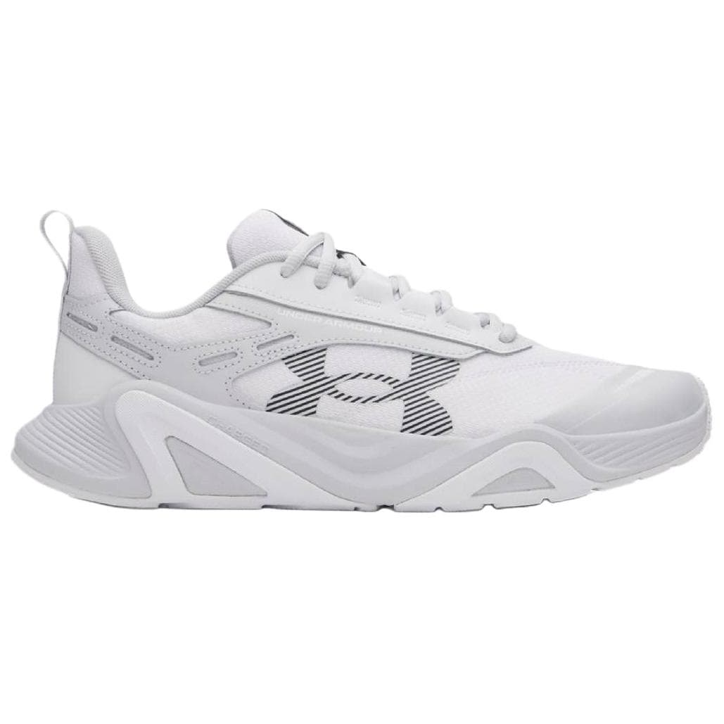 Кроссовки для спортзала Under Armour Charged Commit TR 5 Дышащие Тренировочные Кроссовки Мужские Белый Черный - изображение 2