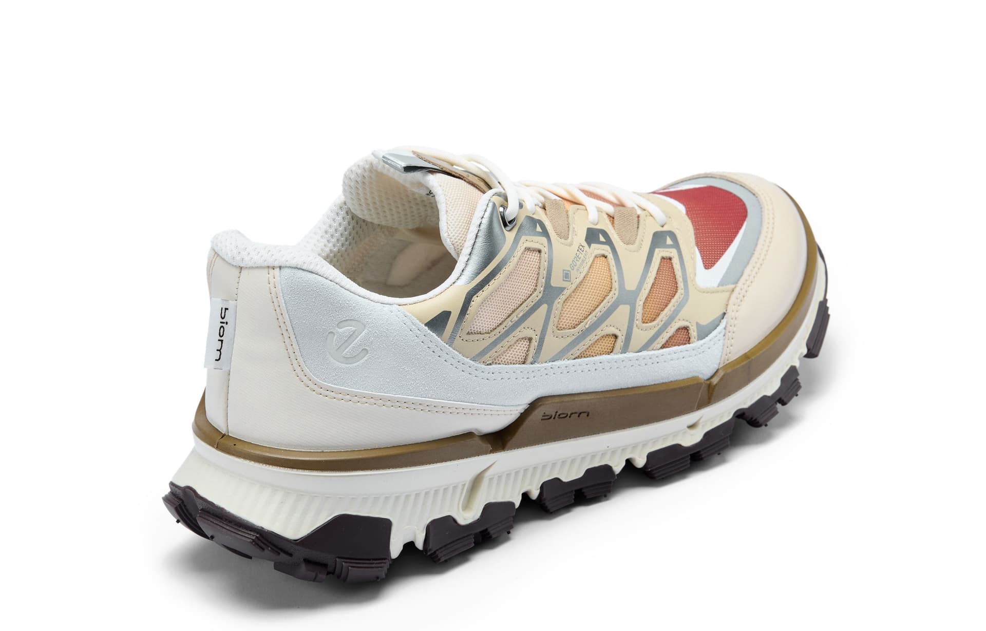 Кроссовки Ecco SS26 Biom 2,2 TRL Коровья кожа Низкий топ Повседневная обувь Мужская Лаймово-серый 842334 - изображение 4