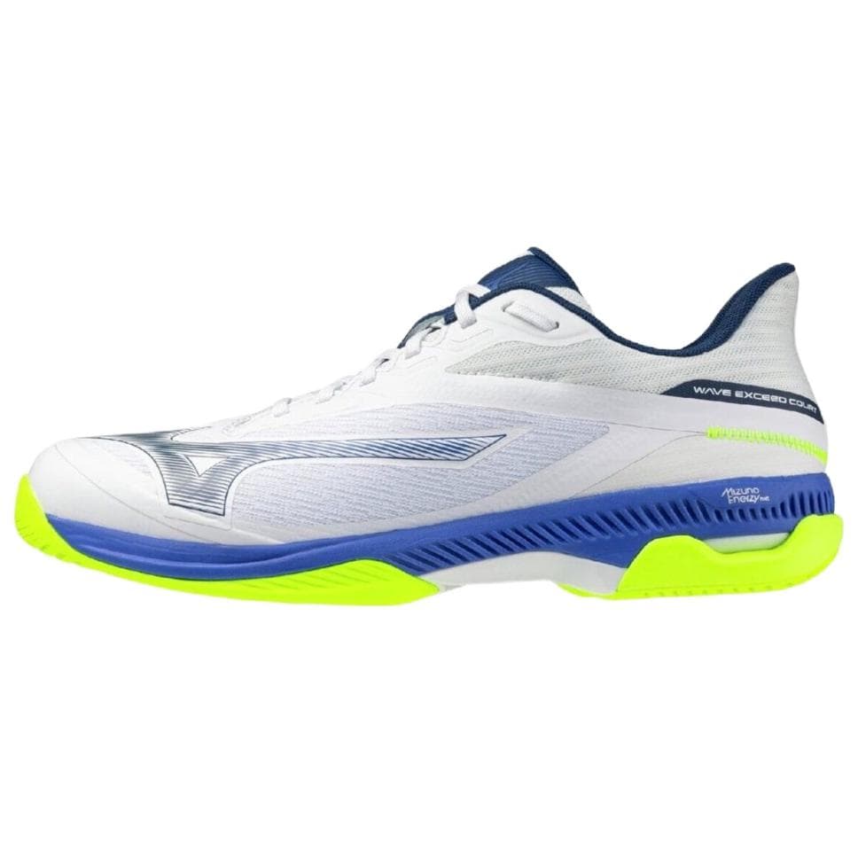 Кроссовки для тенниса Кроссовки для тенниса Mizuno WAVE EXCEED COURT Унисекс Белый Синий - изображение 1