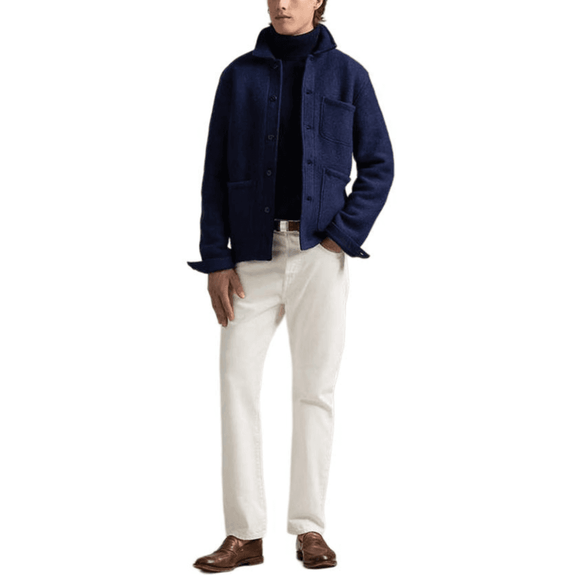 Куртка Polo Ralph Lauren SS25 Куртки и Пальто Мужской Темно-Синий - изображение 2