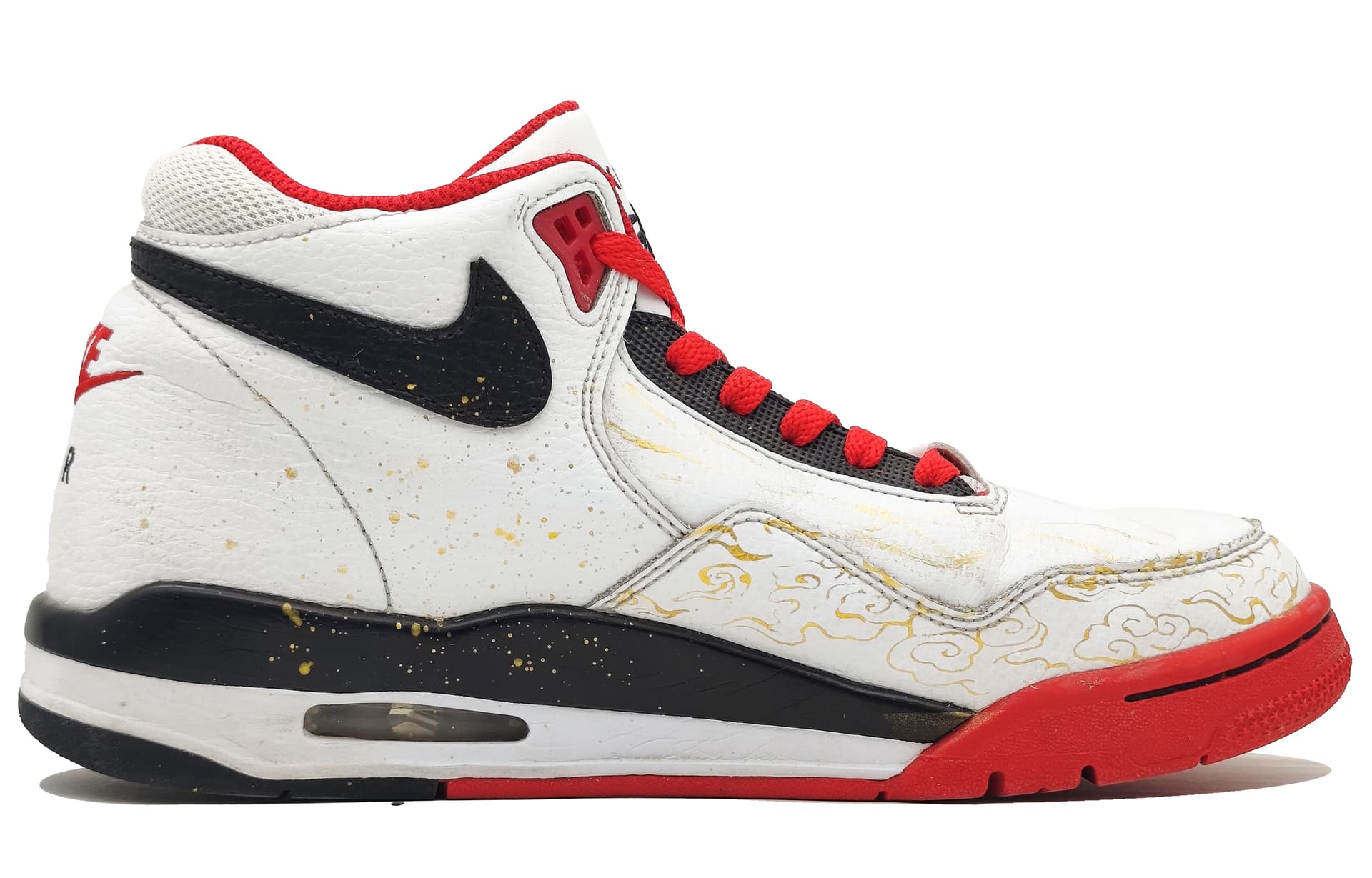 Ретро баскетбольные кроссовки Nike Flight Legacy CNY - изображение 3