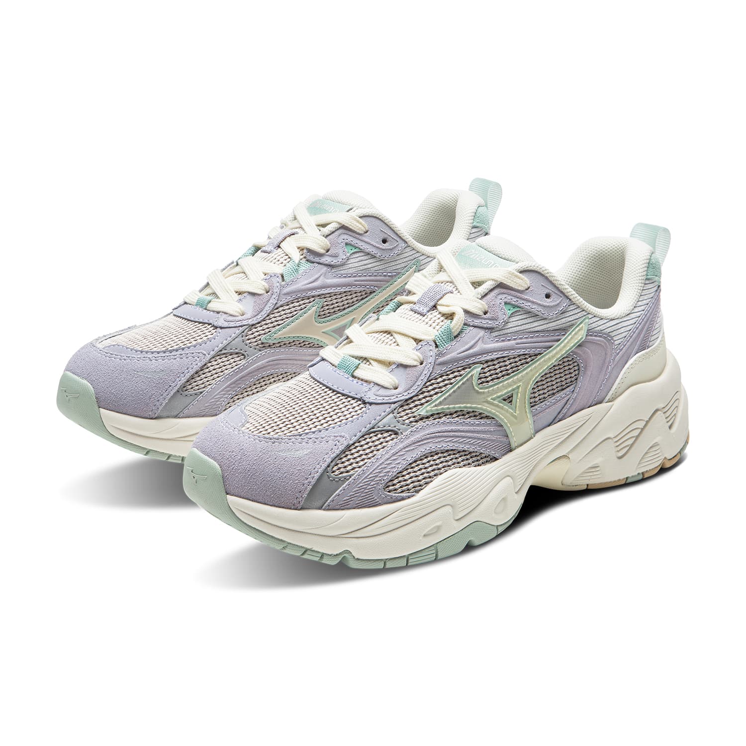 Кроссовки для бега Mizuno TRAINER 2K Low Топ Беговые кроссовки Унисекс Сирень - изображение 3