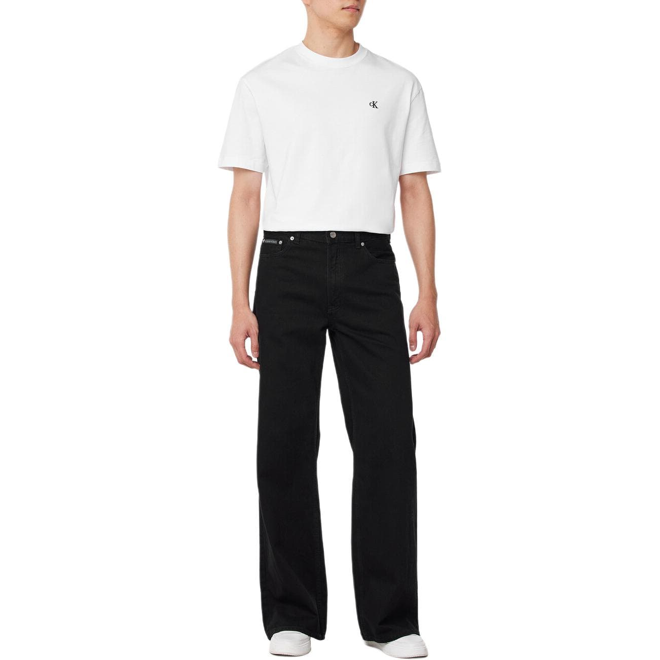 Штаны Calvin Klein SS25 Джинсы Мужские Черные - изображение 4