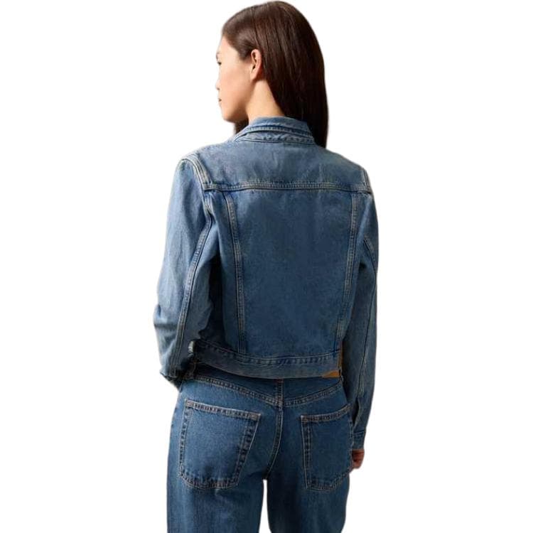 calvin klein SS25 Деним Куртка Женские - изображение 5