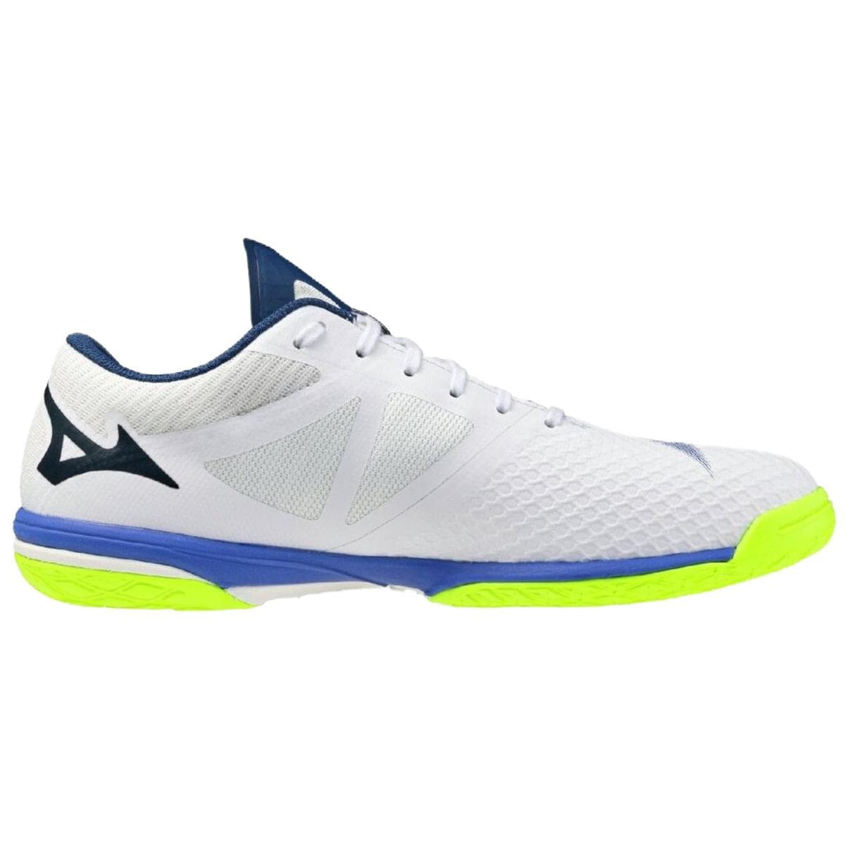 Кроссовки Mizuno WAVE DRIVE EL 2 Отскок Повседневная Обувь для настольного тенниса Унисекс Белая - изображение 2