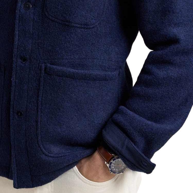 Куртка Polo Ralph Lauren SS25 Куртки и Пальто Мужской Темно-Синий - изображение 5