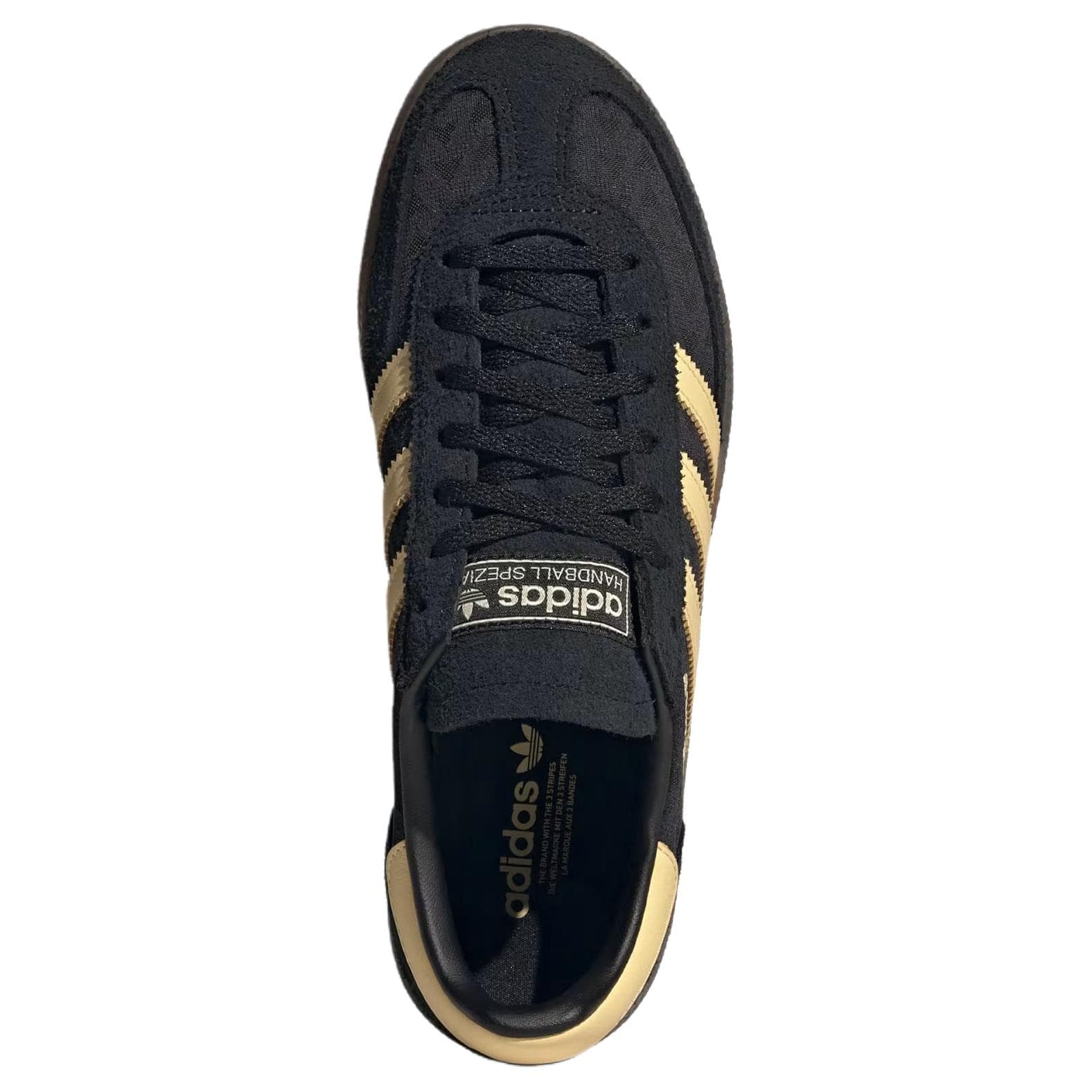 Кроссовки Adidas Originals HANDBALL SPEZIAL Кеды немецкой армии (GAT) Женские Черные - изображение 3