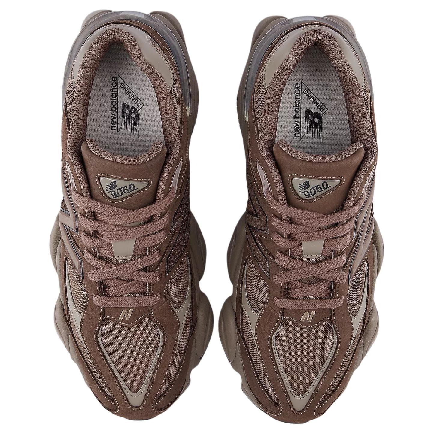 Кроссовки для бега New Balance NB 9060 Беговые кроссовки Унисекс Коричневый - изображение 4