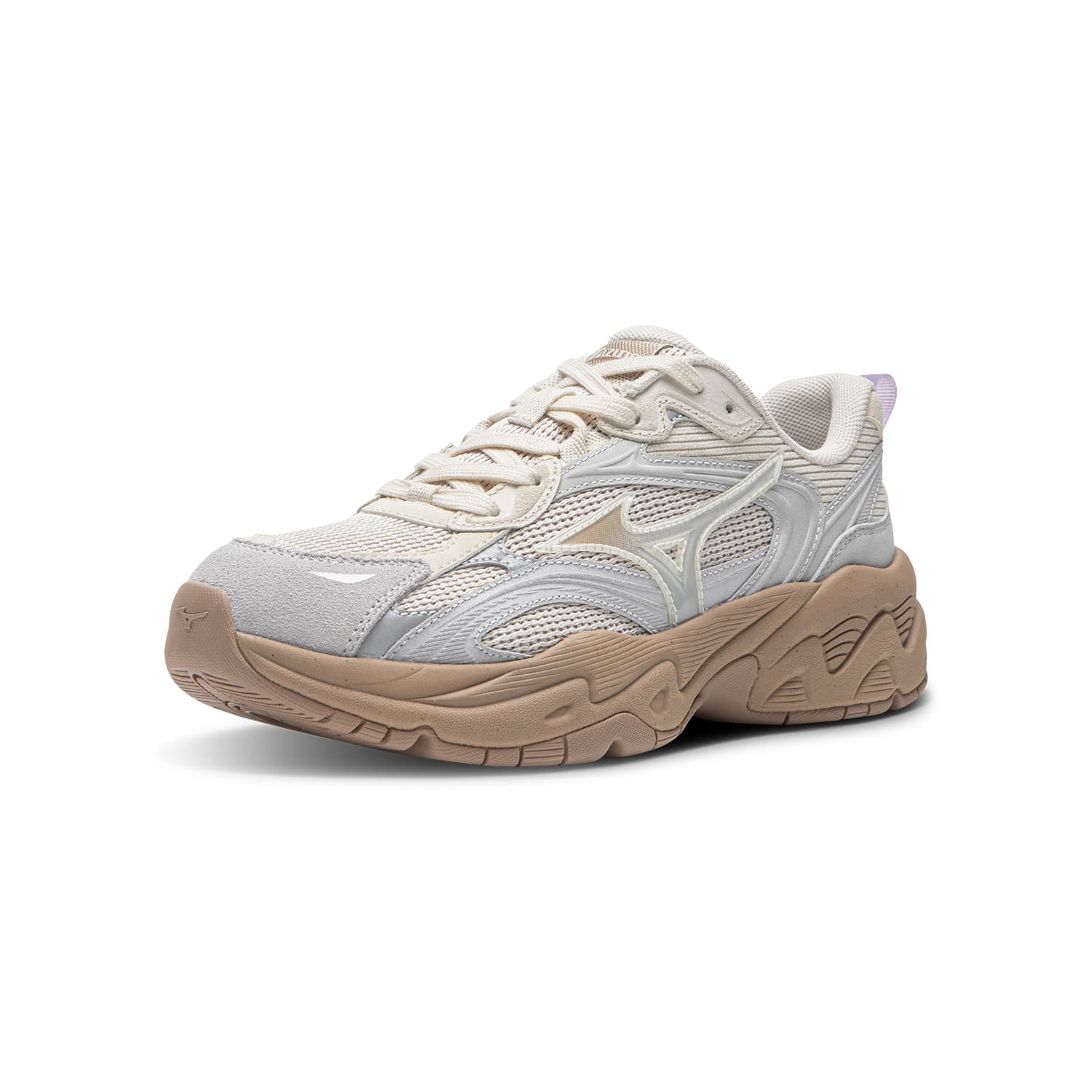 Кроссовки для бега Mizuno TRAINER 2K Low Топ Беговые кроссовки Женские Молочный чайно-серый - изображение 2
