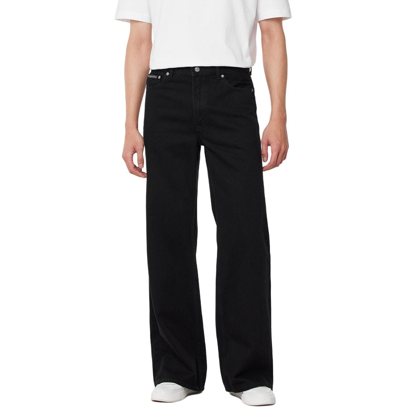 Штаны Calvin Klein SS25 Джинсы Мужские Черные - изображение 3
