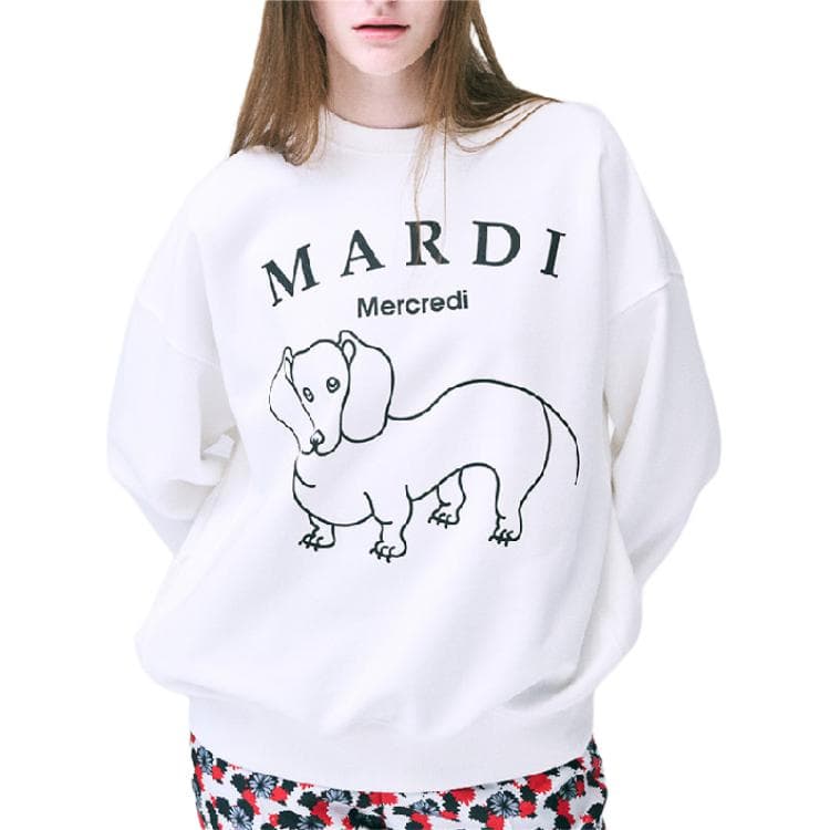 Худи MARDI MERCREDI Мальтезе FW24 Худи-ханьфу DDANJI CH.06 Лак Белый Черный MARDI Худи-ханьфу Корейский стиль Женское - изображение 5