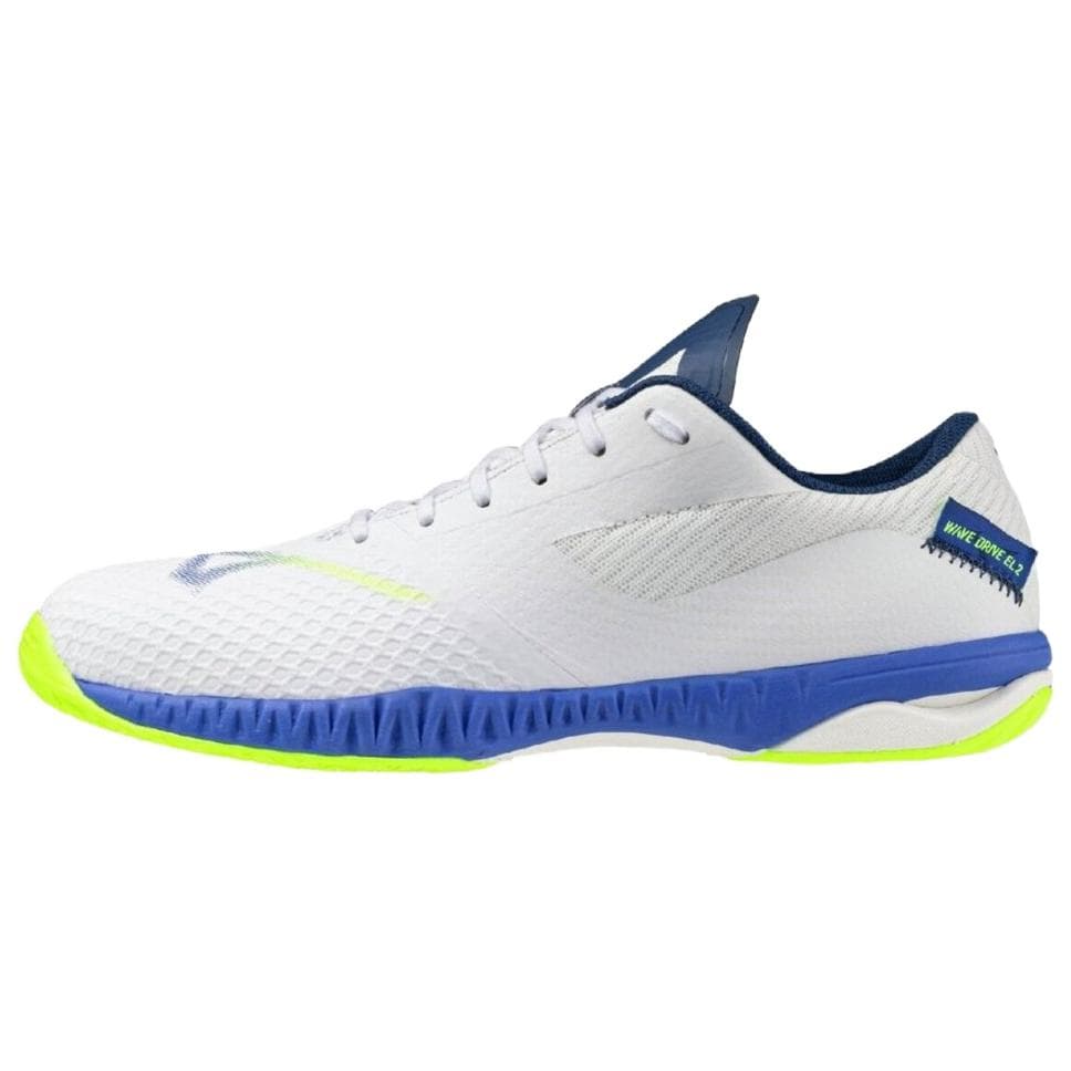Кроссовки Mizuno WAVE DRIVE EL 2 Отскок Повседневная Обувь для настольного тенниса Унисекс Белая - изображение 1