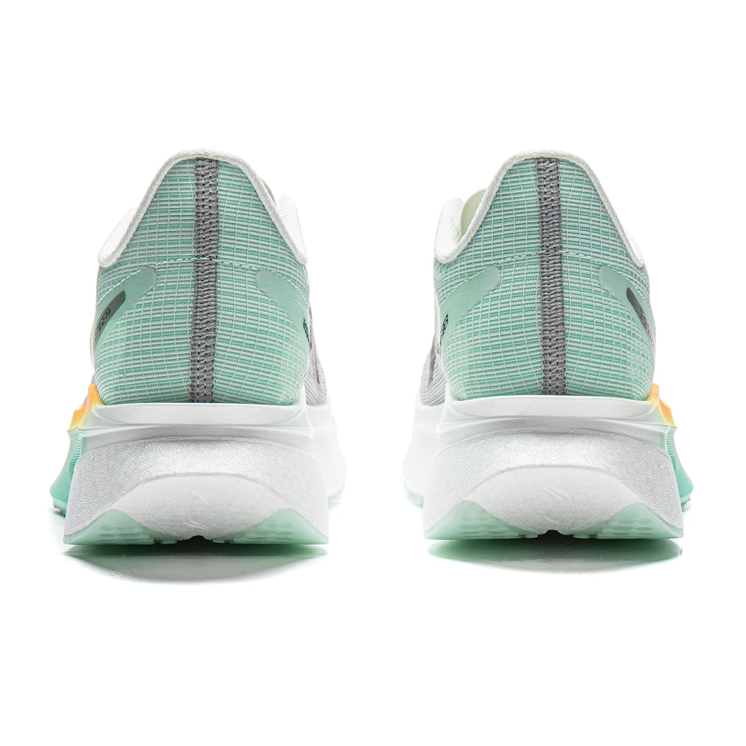 Кроссовки для бега Li-Ning Feidian 6 Challenger Дышащий Лоу-топы Повседневные кроссовки для бега Мужской Шампанский белый - изображение 6